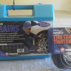 Traction chains snow/mud