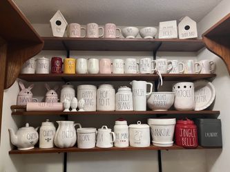 Rae Dunn,..86-Piece Rae Dunn Pottery Collection - Entire Lot Sale