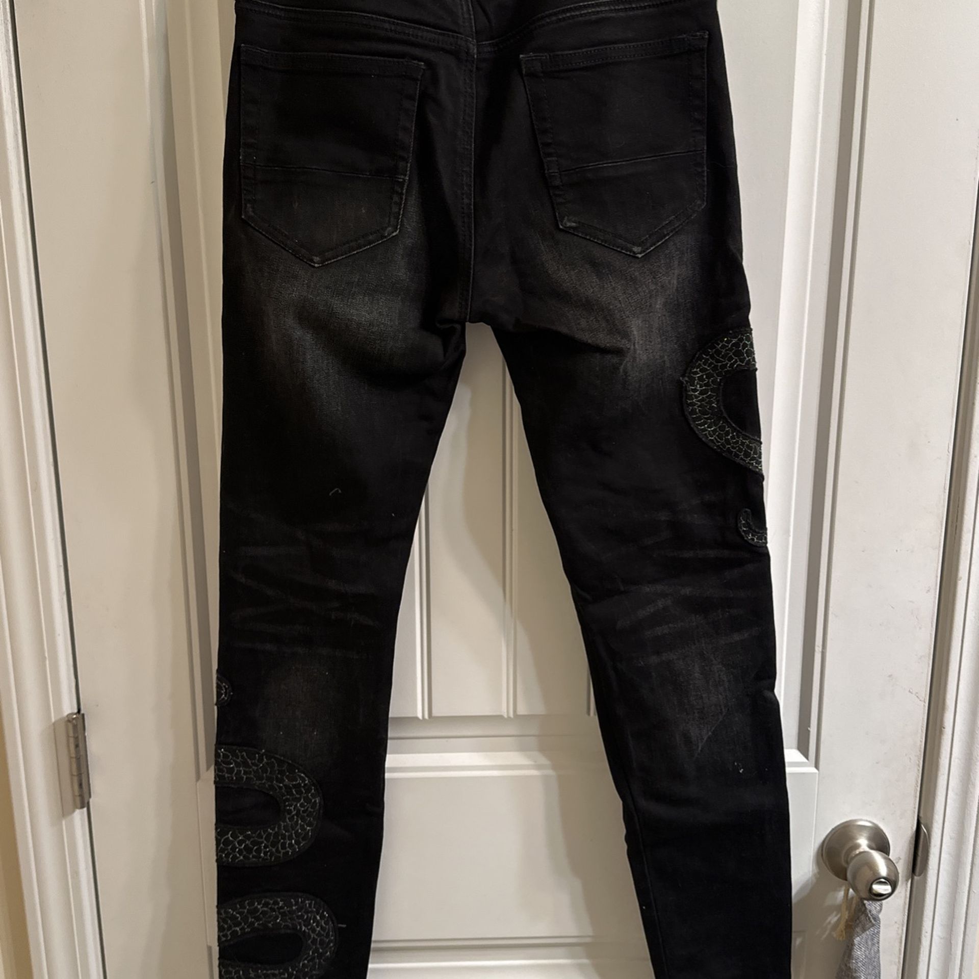 Amiri Snake Denim