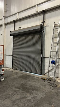 Commercial Rolling Steel Sheet Door 