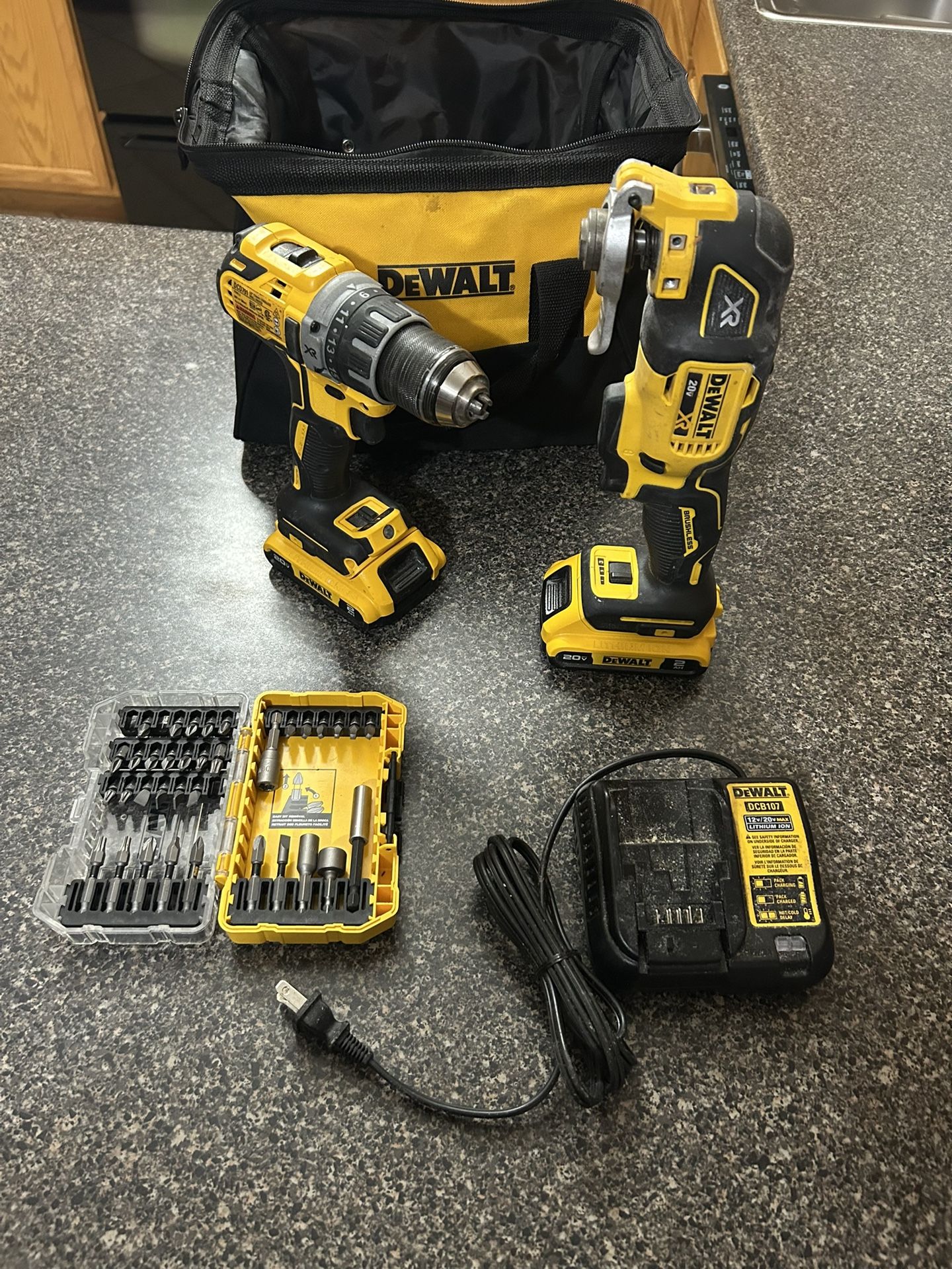 Dewalt Drill And Multitool