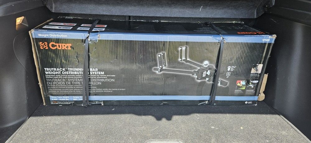 Towing Assembly, Sway Bars Curt Trutrack Trunnion Bar Weight Distribution Assembly