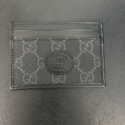 GUCCI CARD CASE WITH INTERLOCKING G