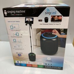 Singing Machine Sing Cast Max Stand Alone Karaoke Machine New