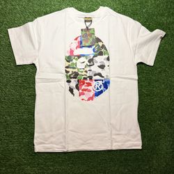 Multicolor bape size medium