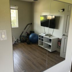 Home Gym Mirror, 48" x 24" 