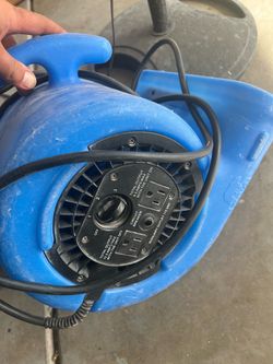 Blue Air Mover Blower Fan