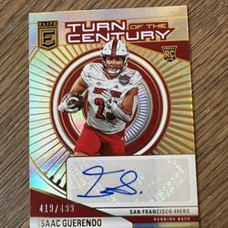 2024 Donruss Elite Isaac Guerendo #TCA-IGU Turn Of The Century /499 (RC)