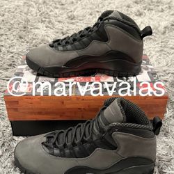 Jordan 10 Retro Shadow. Mens 8 / 10 / 12