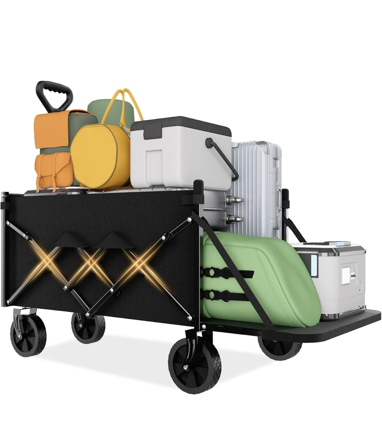330LBS Portable Folding Wagons