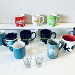 A Bunch of Coffee Cups