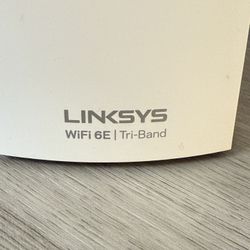 Linksys MX8503 Atlas Max 6E Tri-Band Mesh Wi-Fi 6E System (3 Pack)