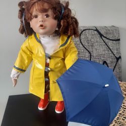 kelly doll  with umbrella by Katrina  Murawski