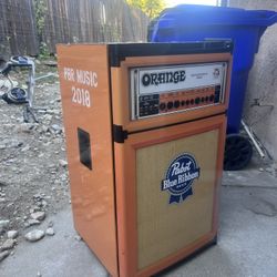 Official PBR/orange Amp Mini Fridge