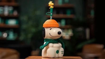 Snoopy Glass Cold Cup