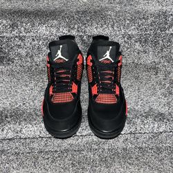 Air Jordan 4 Retro 'Red Thunder' Size 9.5 Men