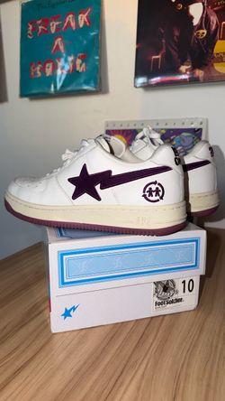 im2ful Bapesta Low Top Sneakers Size 10