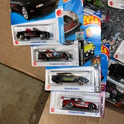 Hotwheels Mazda Miata Lotta Four