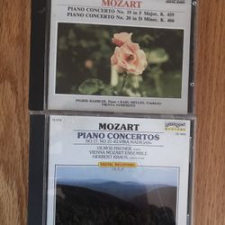 Mozart Piano Concerto NOs 17,19,20,21 Audio CD