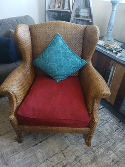 Boho Wicker Rattan Oversized CHAIR