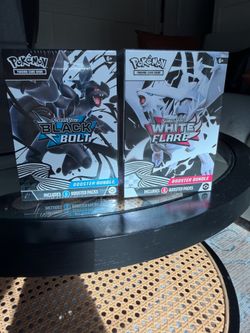Black bolt and white flare booster bundles FOR TRADE