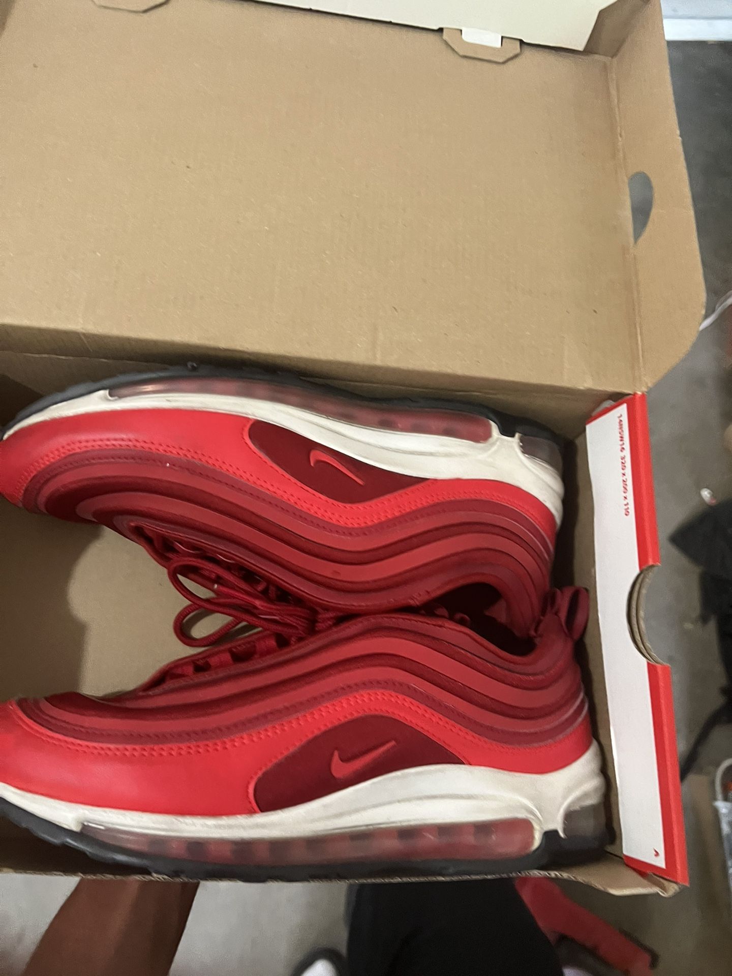 Red Nike Women’s Shoe Size 8.5 Wmns