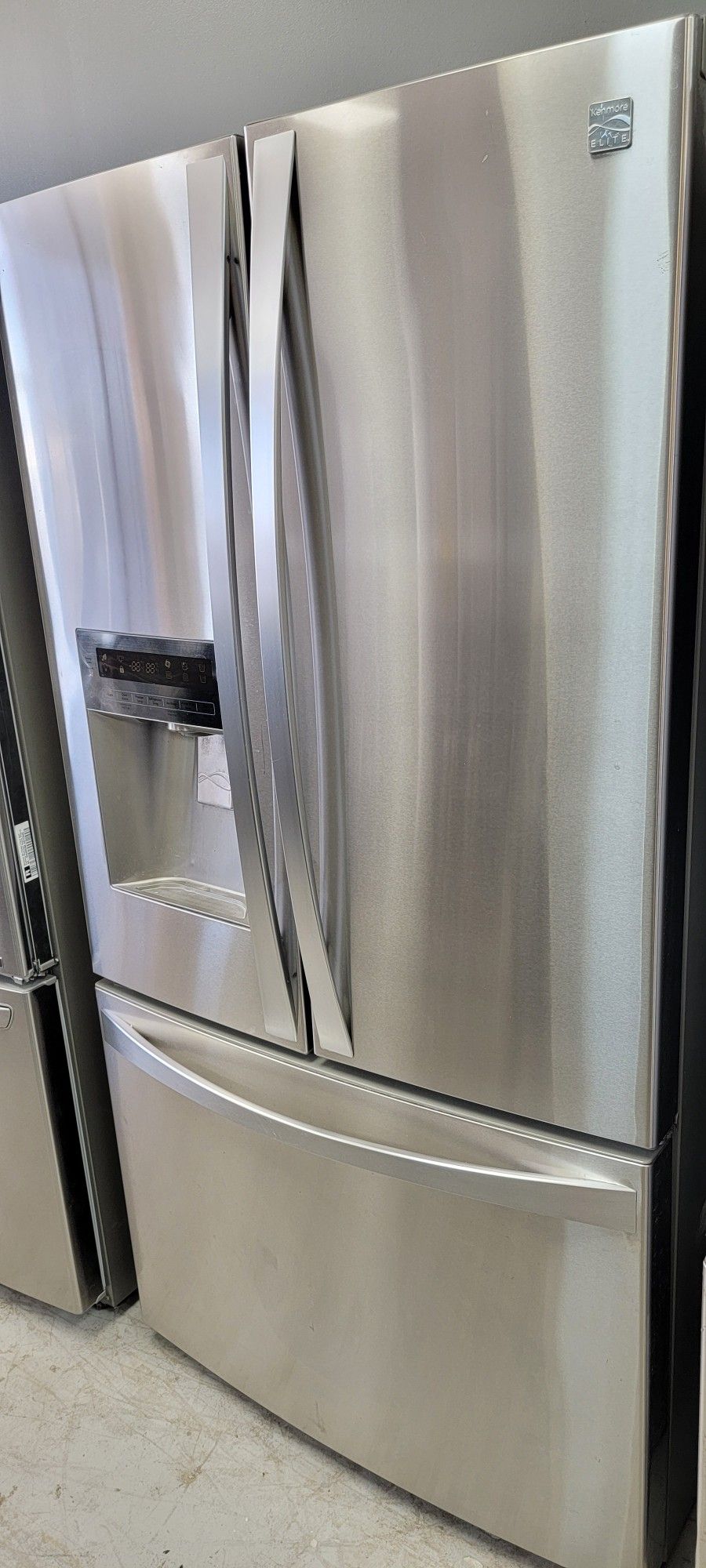 Stainless French Door Cooling And Freezing With Warranty