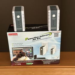 DIAMOND MULTIMEDIA Power Line Internet AV KIT