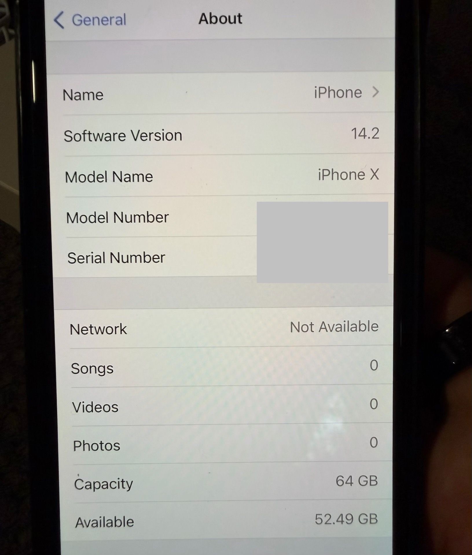 iPhone X