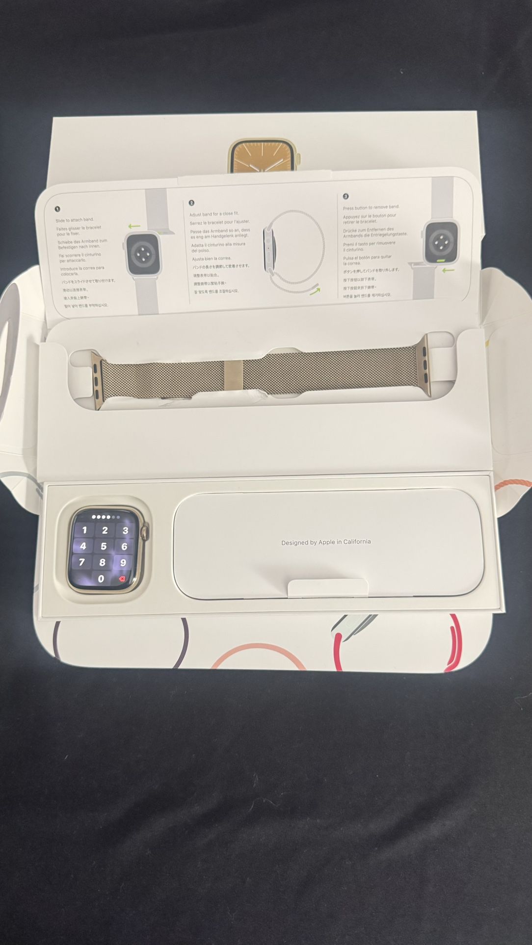 Apple Watch Serie 9 45 MM Stainless Steel LTE