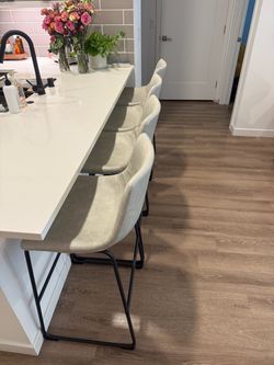 Counter height barstools set of 4