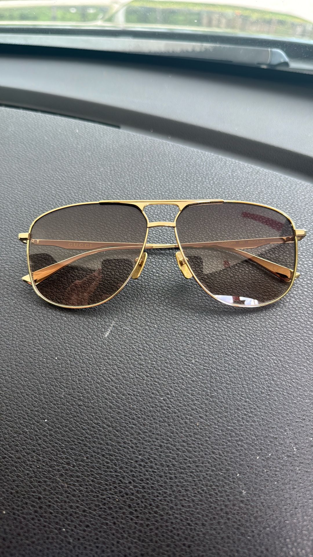 Gold Framed Gucci Sunglasses