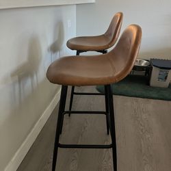 Leather Barstools $40 OBO