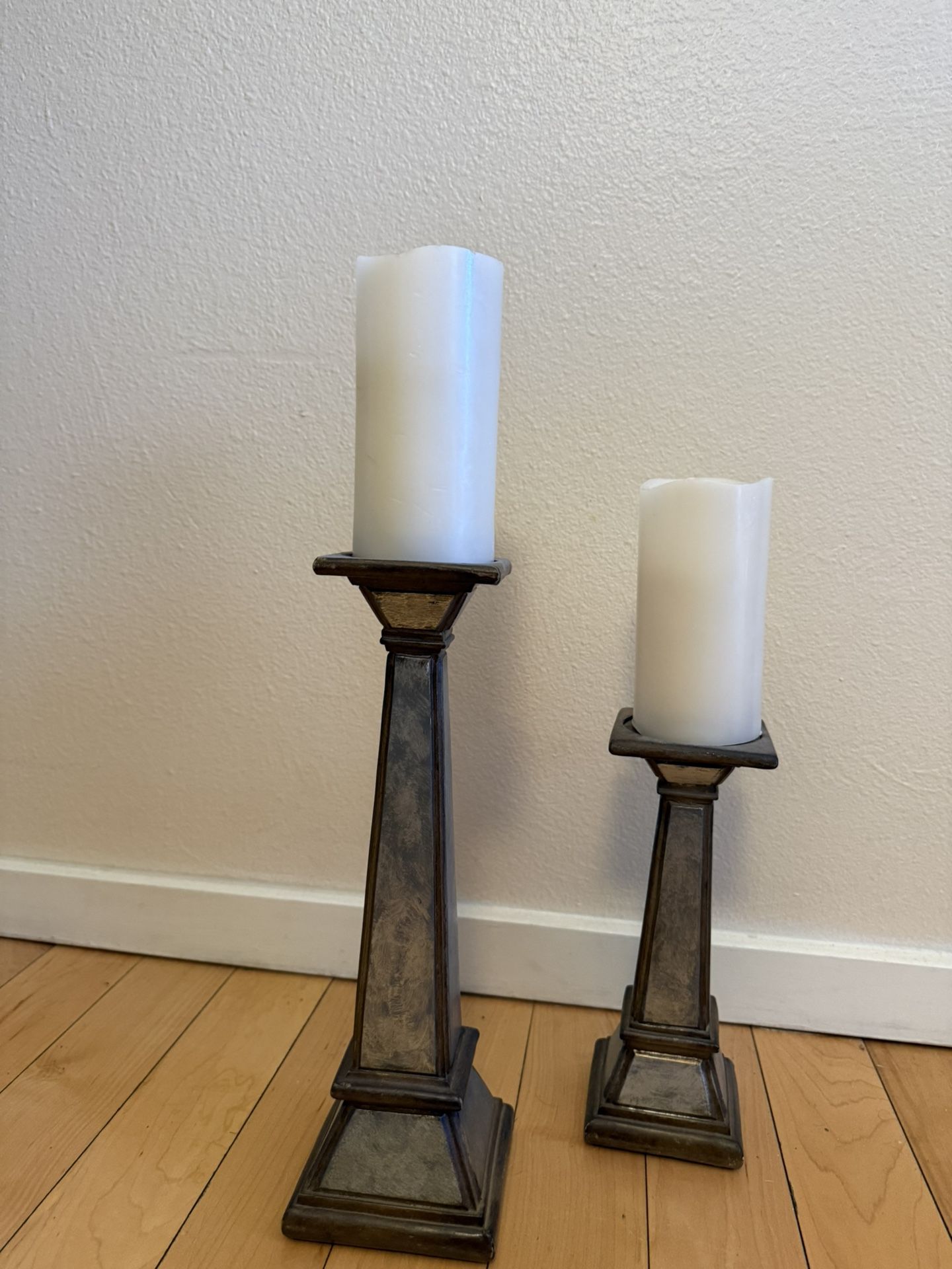 Hobby Lobby Candle Holders 10”/14”