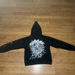 (M) spider og web black hoodie