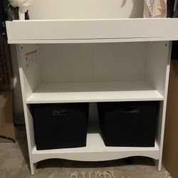 White Baby Changing Table