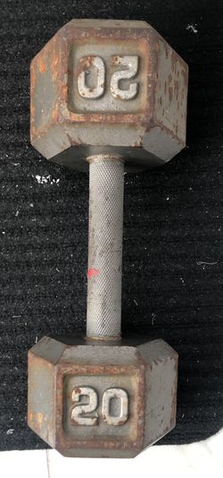 Single 20 lbs dumbbell