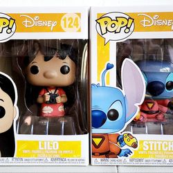 Funko Pop Disney Lilo and Stitch Set