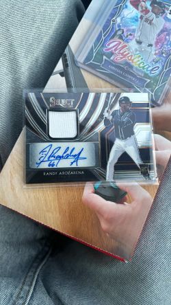 Autograph sports Card Randy Arozarena Low Serial 003/209 - Sharp Corners