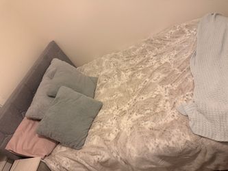 Full size bed with mattress if needed