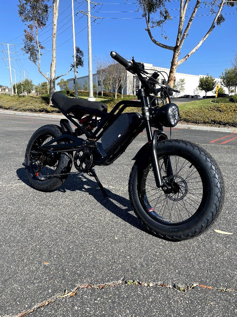😵😵Full Suspension Fun: Brand New 2024 E-Bike, Fun & Fast, 1500W, Monthly Payments!