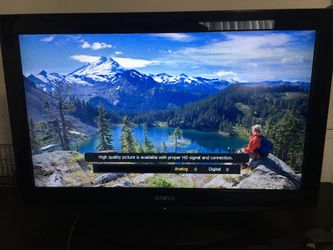 Sanyo TV  -Remote (model #DP32640  ) Roku stick with remote and antenna all  $50