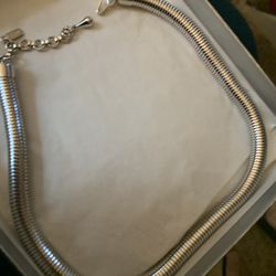  Vintage Monet Thick Choker Necklace