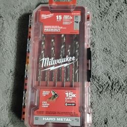 Milwaukee 15 Pc. Red Helix Cobalt Hard Metal