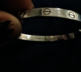 750 Cartier Love bracelet