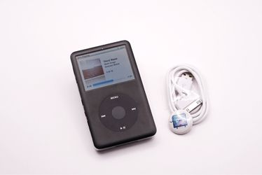 Apple iPod Classic 6 Gen 120GB (Black) - New Battery Installed