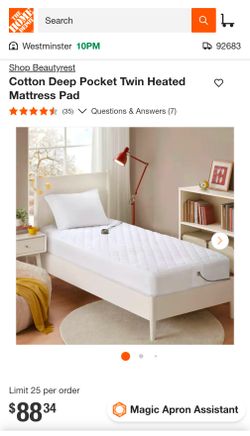 Heated Mattress Pad - Twin XL