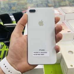 ⌚️🔥iPhone 8 Plus 64gb Factory Unlocked With Warranty 
