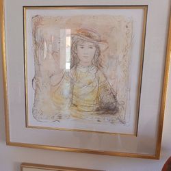 Edna HIbel Numbered Lithohgraph