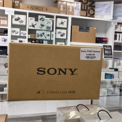 Sony Cinema Line FX30